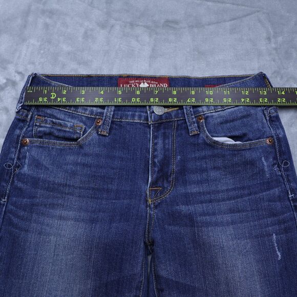 Lucky Brand Dark Blue Straight Leg Jeans - Picture 15 of 16